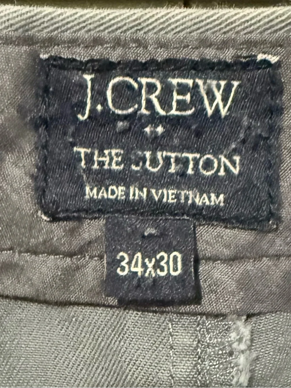 J. Crew Pants in Charcoal Gray